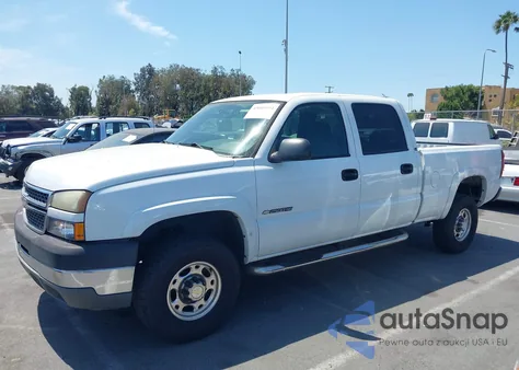 2005 Chevrolet Silverado 2500Hd Ls из США, поврежденный, VIN 1GCHC23U15F840510